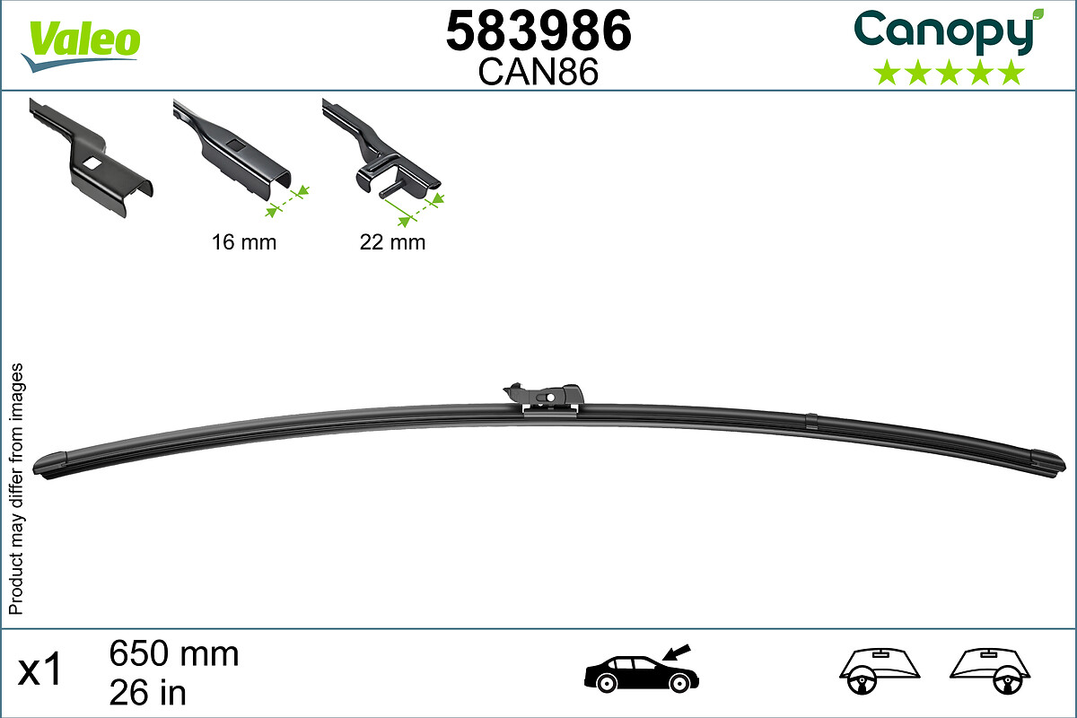 CANOPY , перо на чистачка VALEO
